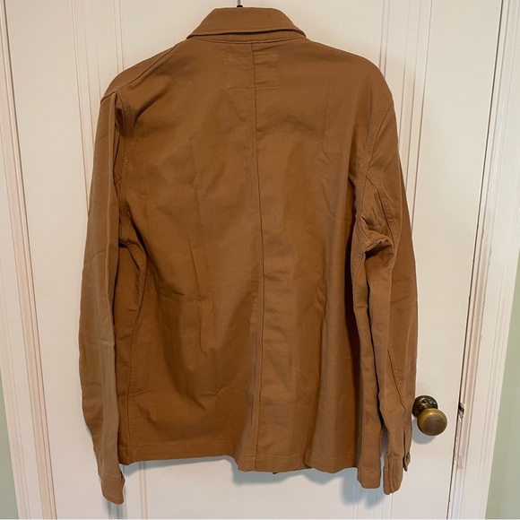 NWT Quince Men's Organic Comfort Stretch
Chore Jacket Tobacco Brown Shacket Work - Picture 3 of 4